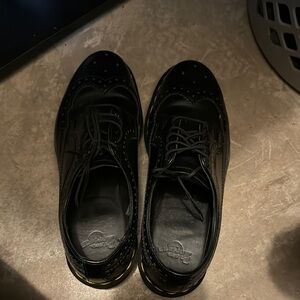 Dr. Martens Black Men's Brogue Shoes